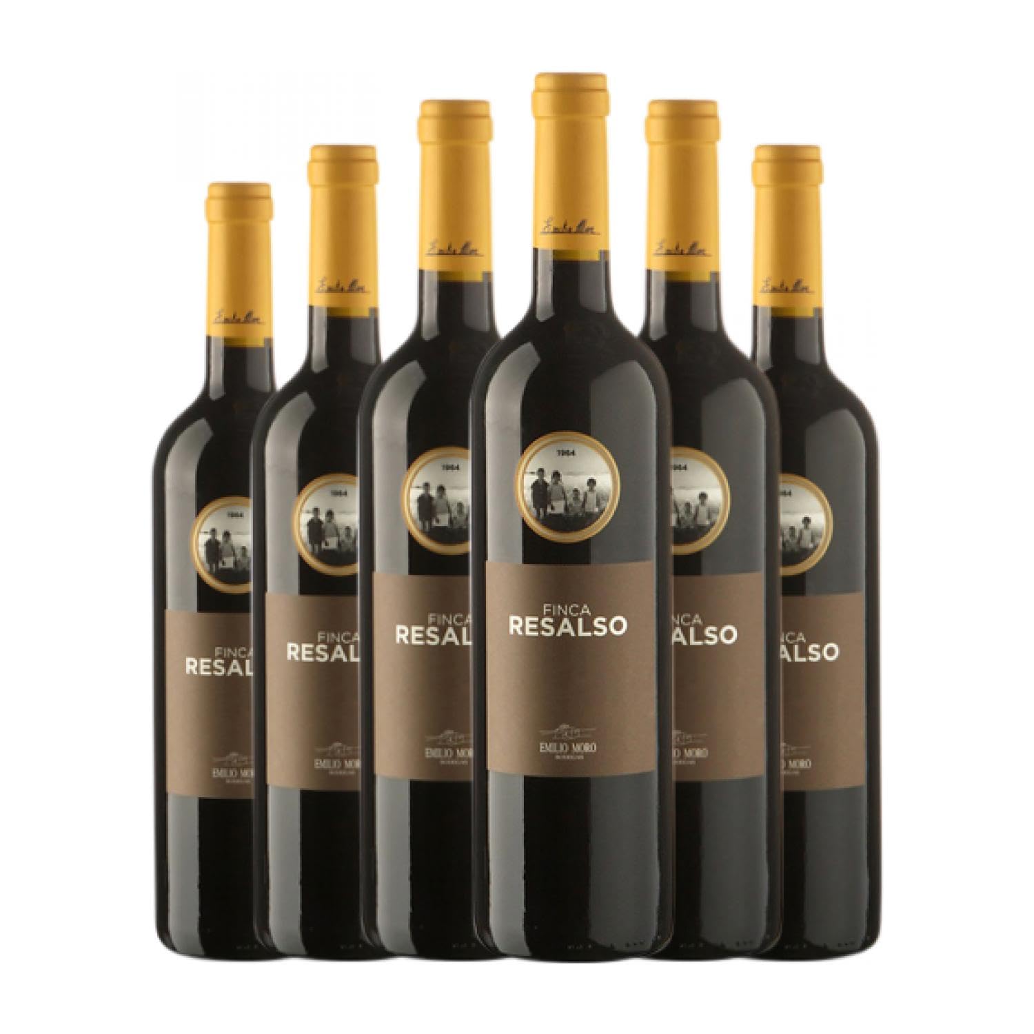 Emilio Moro Finca Resalso Tempranillo Ribera del Duero Joven 75 cl Vino tinto (Caja de 6 Botellas de 75 cl)