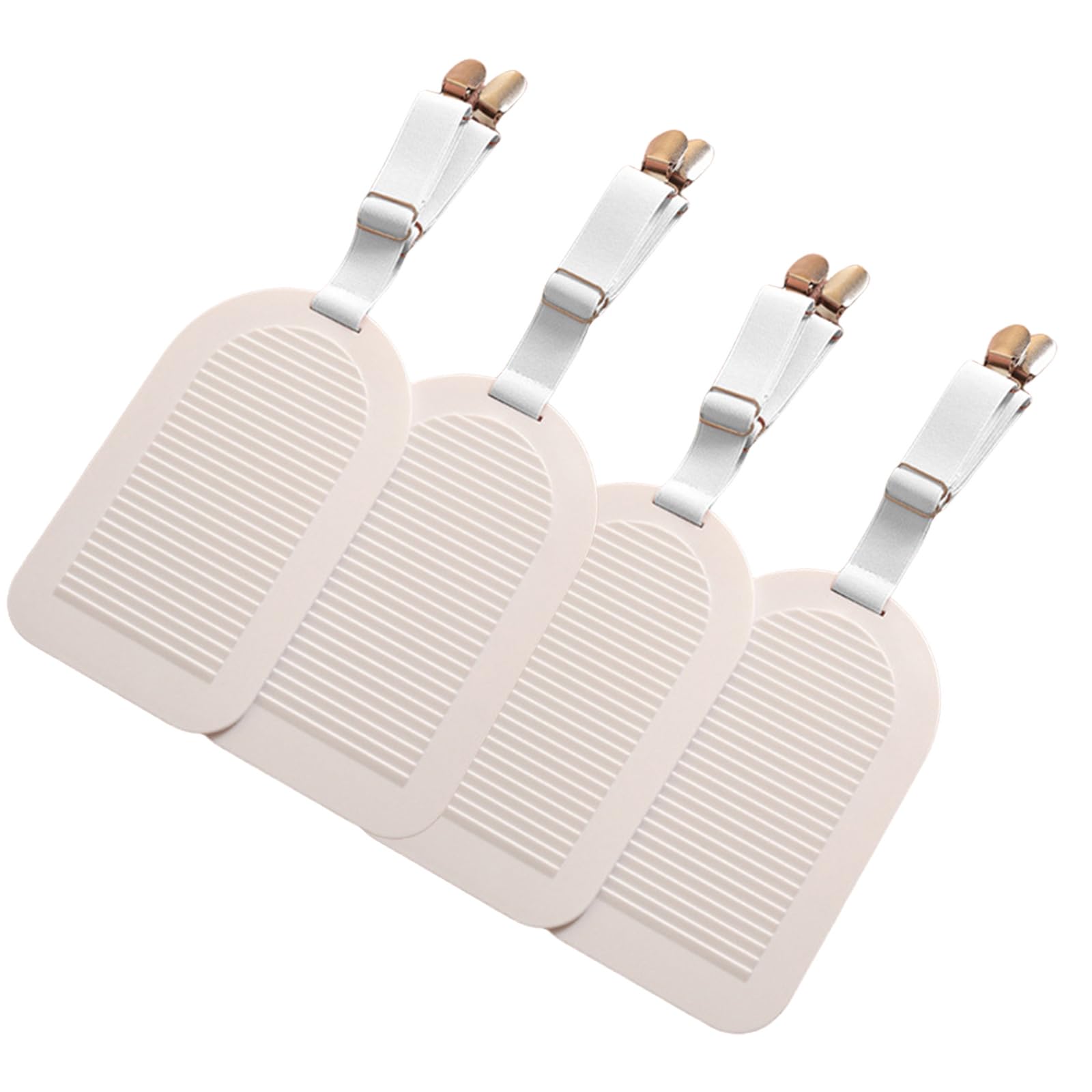 Jazuaiao Of 2 / 4PCS Bed Sheet Clips Holders with Pressure Plates for Bedding Mattress Stability Sheet Clips Fasteners