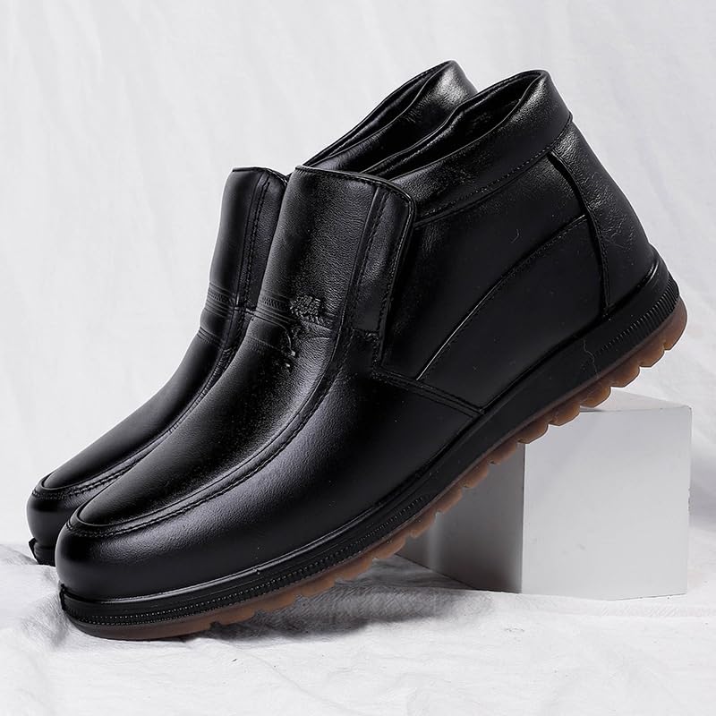 Comfortable Plantar Fasciitis Fashion Sneakers with Men's Casual Slip On Loafers Breathable Driving Shoes3