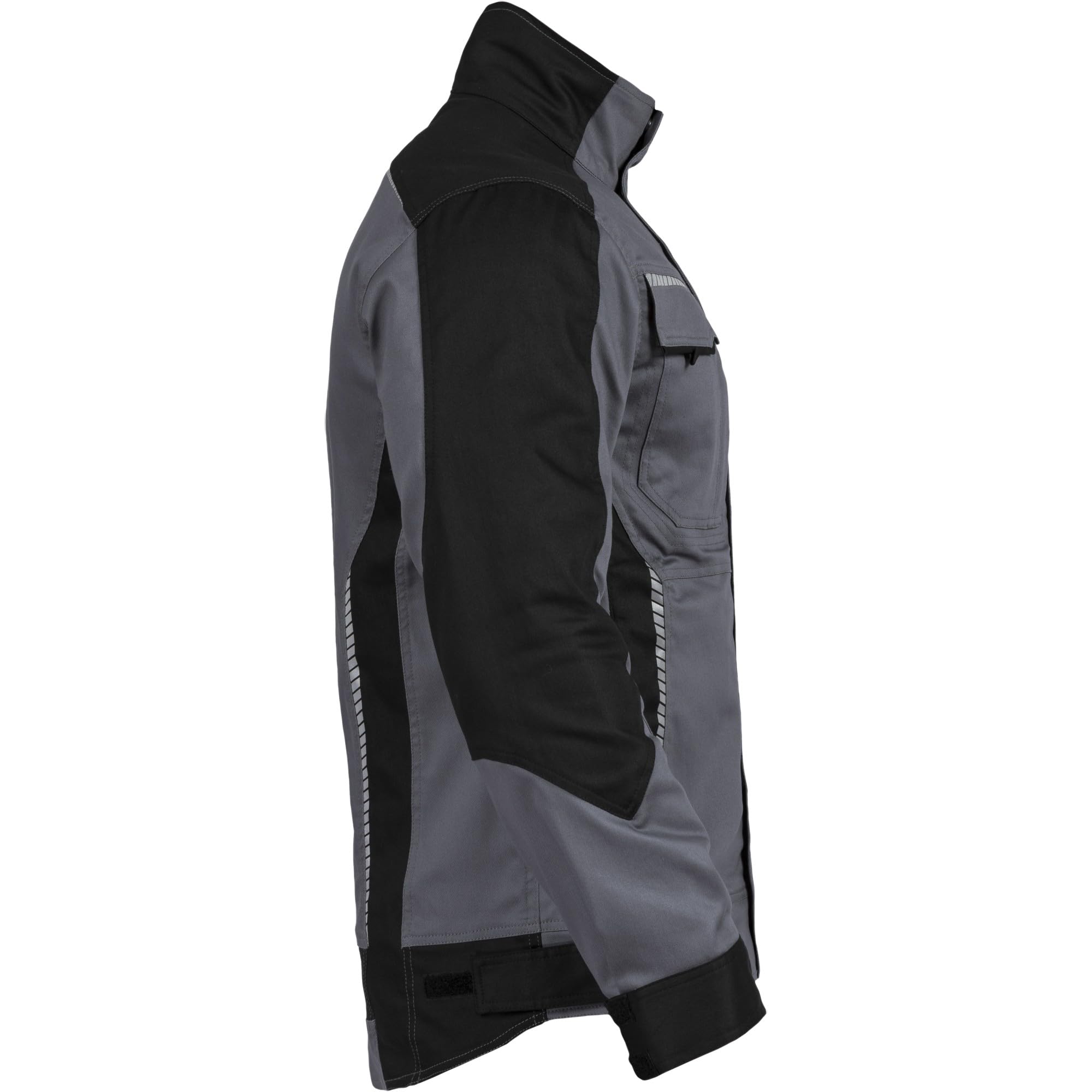 Leibwächter Flex-Line Herren Arbeitsjacke Bundjacke, atmungsaktive Allwetterjacke mit Stretchanteil für Herbst und Winter, robuste Arbeitsjacke Männer mit Reflexstreifen