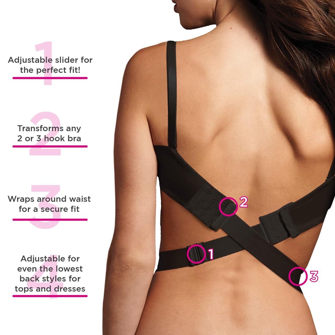 4 Cinghie Per Reggiseno Senza Schienale - Regolabili, In Cotone Poliestere, Per Abiti Scollati E Matrimoni - Foto 8