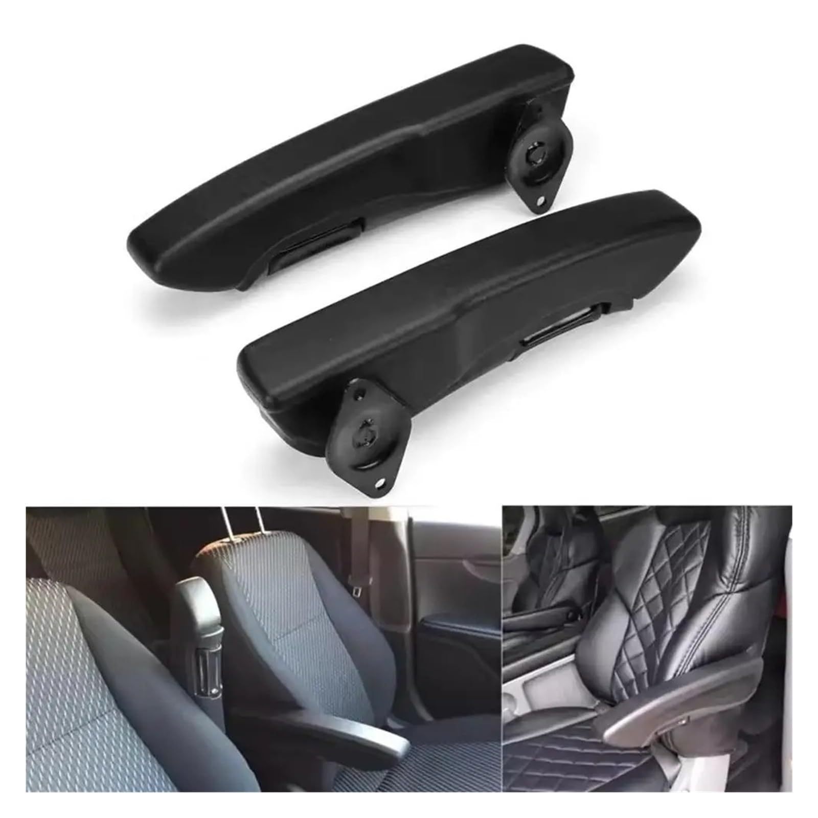 Rangement pour console centrale Kit De Paire D'accoudoirs Universels Pour Camion, 2 Pièces, Réglables Gauche Et Droite, Confort Pour Voiture, Camping-car
