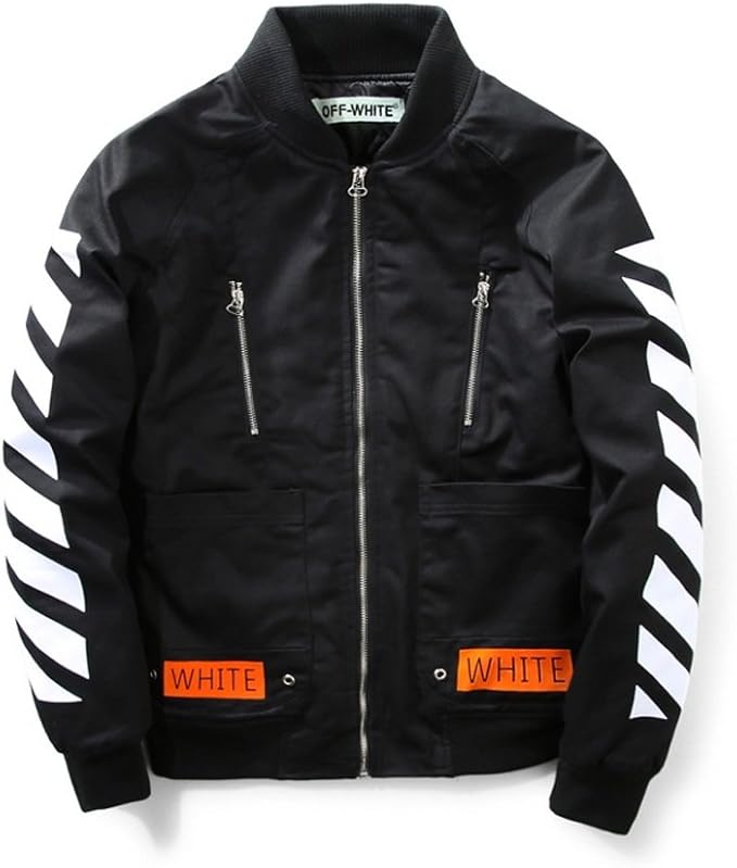 Amazon Off White オフホワイト ジャケット メンズ カジュアル コート ブルゾン L 並行輸入品 コート ジャケット 通販