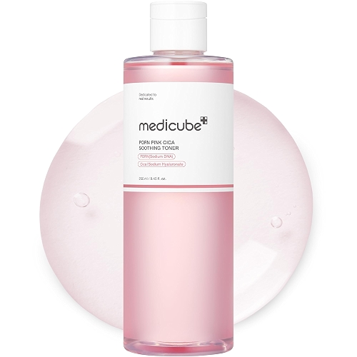 PDRN PINK CICA SOOTHING TONER 250ML MEDICUBE