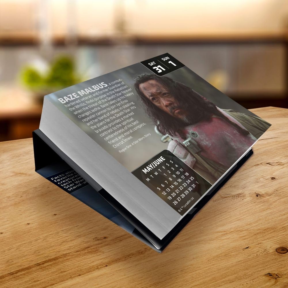 Star Wars 2025: Original Danilo-Tagesabreißkalender [Kalendar]