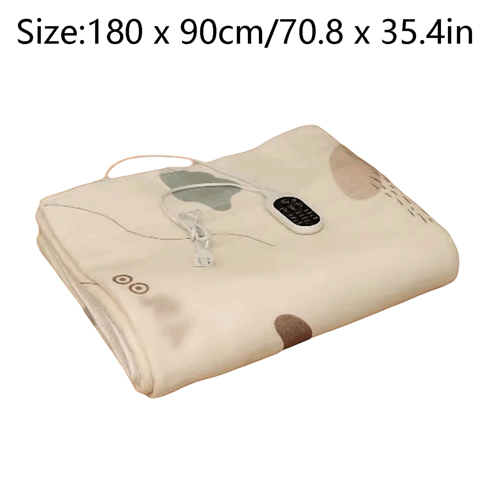 Non-Woven Fabrics Heated Throw Soft Electric Blanket with Timer Function Comfort Electric Blankets 4 Temperature Levels