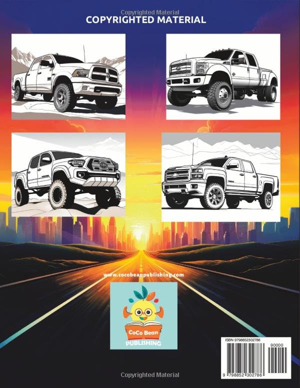 Miniatura 2 de Pickup Truck Coloring Book Pickup Trucks From the 2000's To 2010's (Pickup Truck Coloring Books)