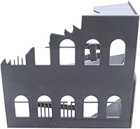 Vista 2 de Ruined Building, Terrain Scenery for Tabletop 28mm Miniatures Wargame, 3D Printed and Paintable, EnderToys