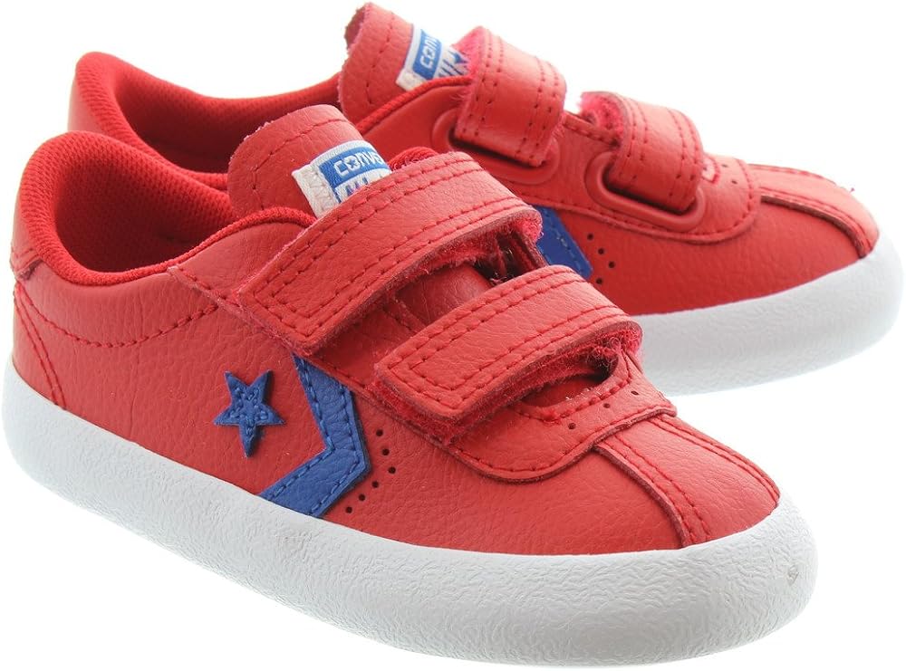 velcro converse toddler red