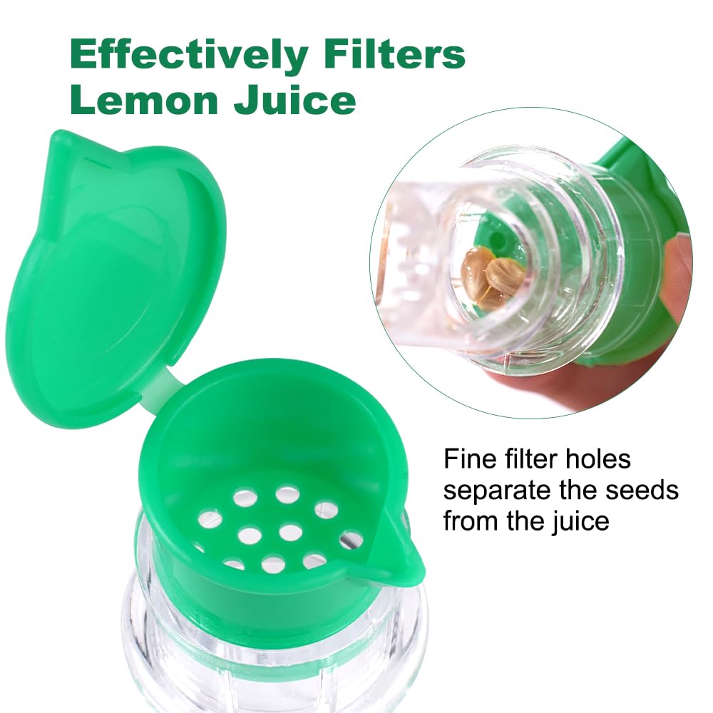 Lot De 2 Presse-Purée Manuel À Citron Vert Avec Couvercle, Presse