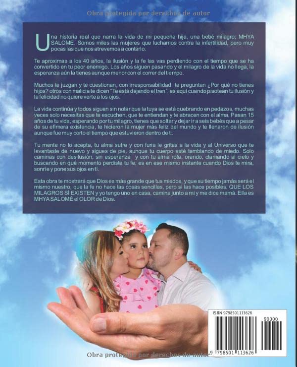 Vista 2 de Un MILAGRO LA NUMERO 7 Ella es MHYA SALOMÉ el OLOR de DIOS (Spanish Edition)