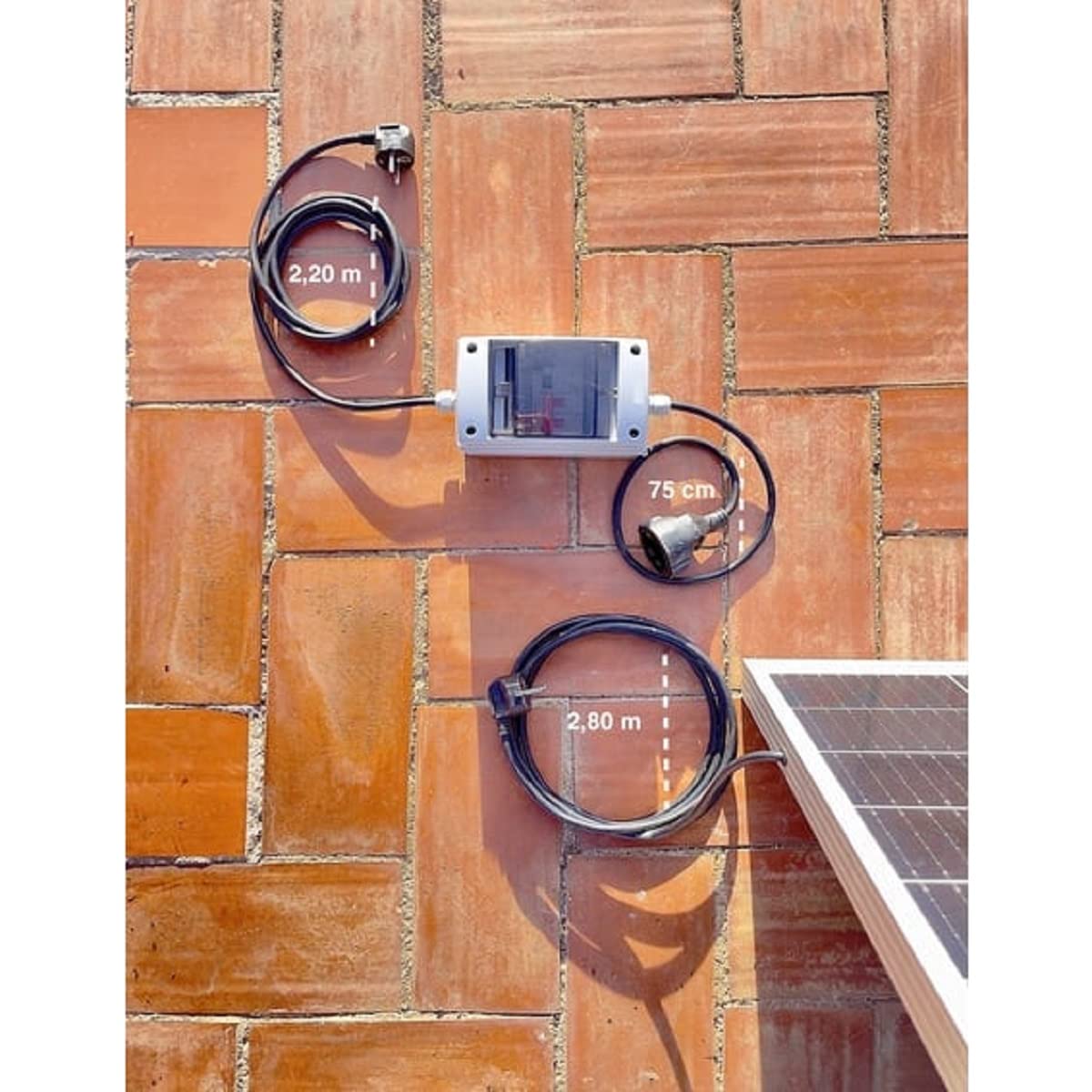 Sunne Solar Kit de protections supplémentaires pour panneau Plug & Play