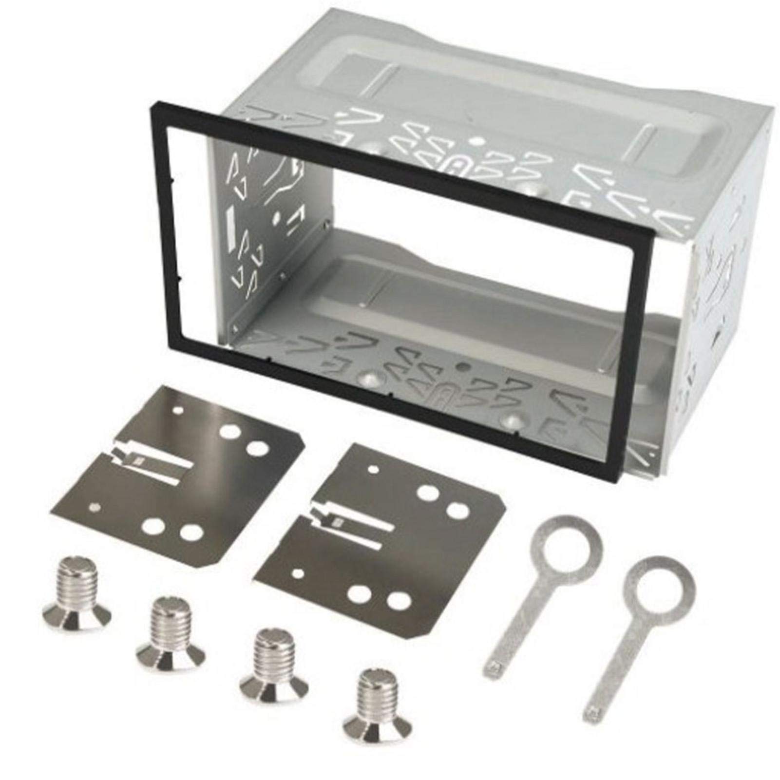 Buy Universal Double DIN Head Unit Securing Cage Fitting Kit Car Stereo