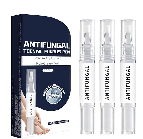 Toenail Fungi Treatment Extra Strength - Nail Repair Solution for Damaged Nails, Fast-Acting Nail Care for Toe & Fingernail, Ideal for Nail Health Maintenance Athletes 5ml/0.18FLOZ 3Pcs