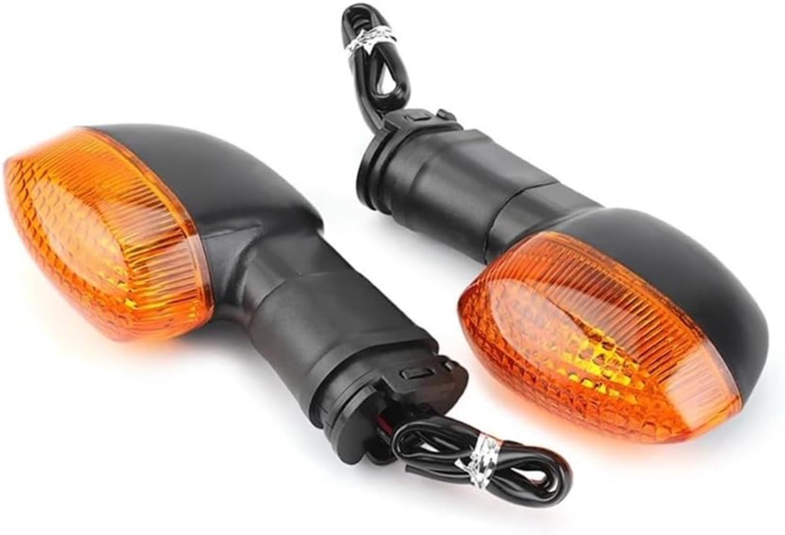 Generic Mini uniwersalne wskaźniki Dla Tracer 700 7 GT 2016-2023 Lampa kierunkowskazów motocyklowych z kierunkowskazem LED i światłem do jazdy dziennej (biała obudowa)