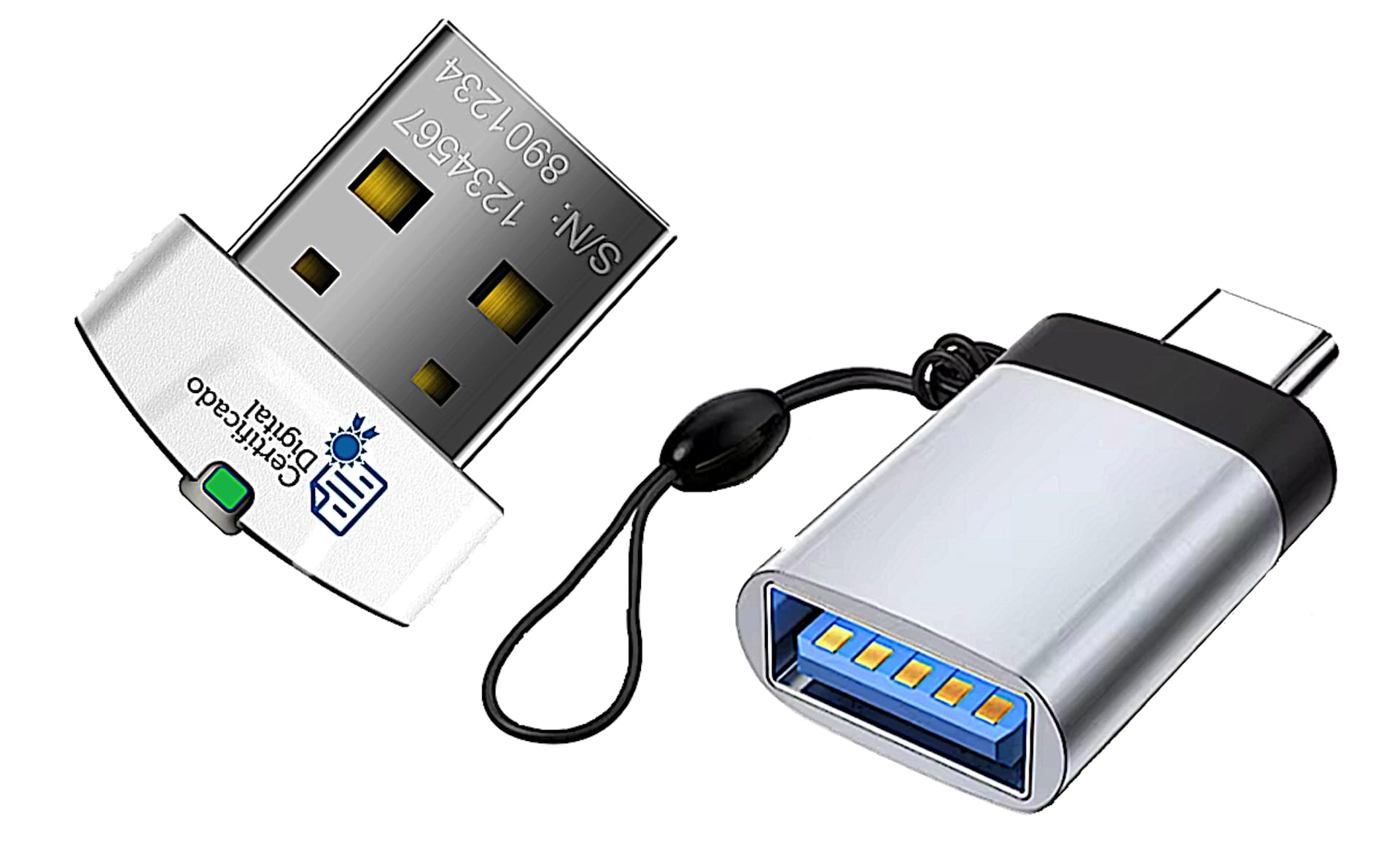 Alternativa al Lector de DNI Electrónico - Token Certificado Digital -Administración Electrónica en Cualquier Windows y Mac sin Instalar Nada - iToken de ChipNet - Soporte Posventa Personal