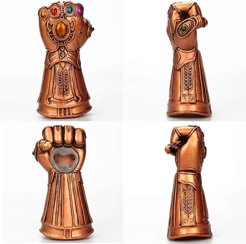 UMIWE Creative Multipurpose Thanos Gauntlet Glove Beer Bottle Opener Beer Best Gifts for Men, Husband, Dad, Grandpa, Boyfriend