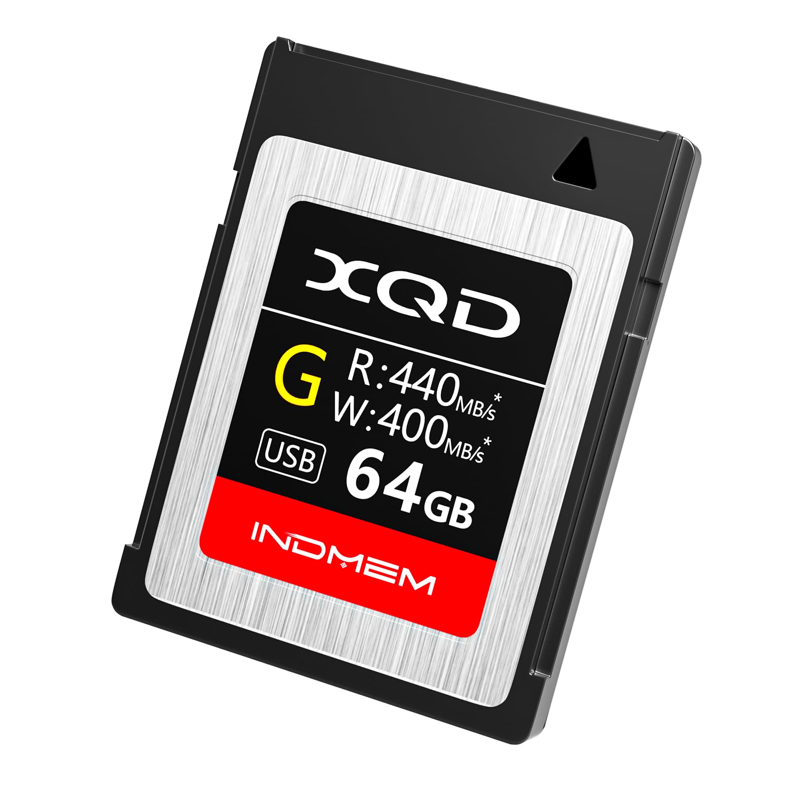 XQD Card 64GB Tough MLC XQD 5X Flash Memory Card High Speed G Series (Read 440MB/s and Write 400MB/s)