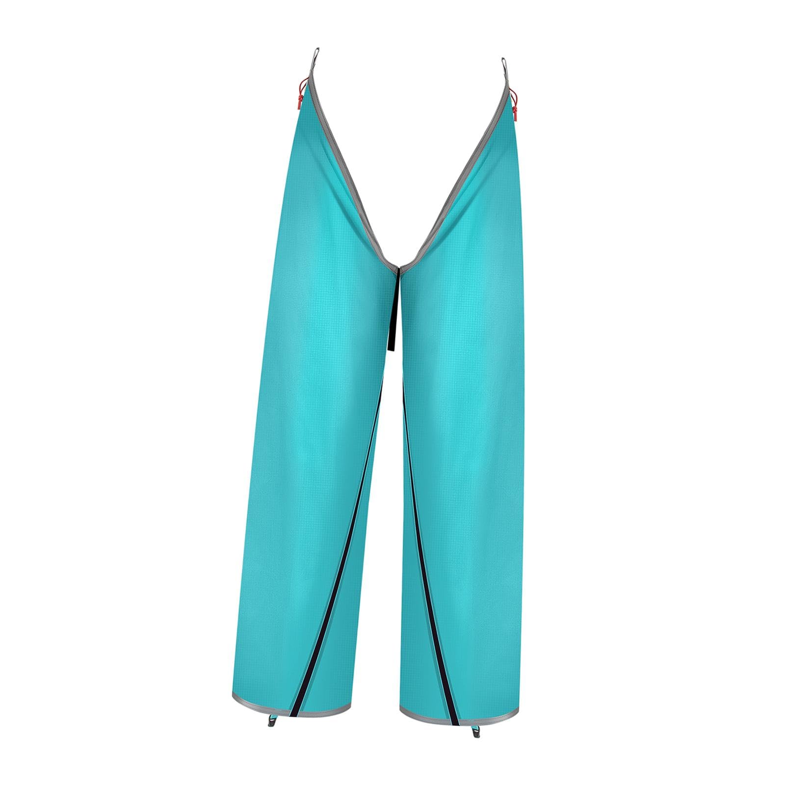 calandis ™ Waterproof Rain Pants for Men Women Hiking Pants Lightweight Rain Over Pants Blue | Mens Clothing-picture-15