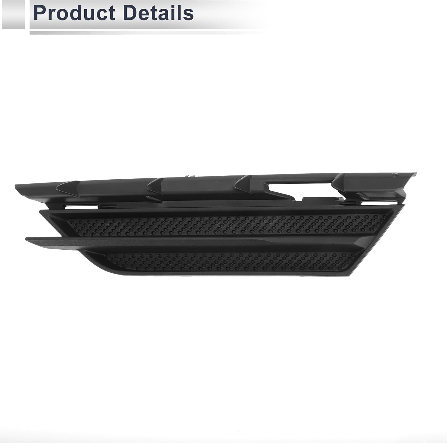 Front Left Fog Light Grill for Lincoln MKC 2015-2018 Front Lower Bumper Fog Light Cover Inserts No.EJ7Z17E811AA ABS 1 Pc