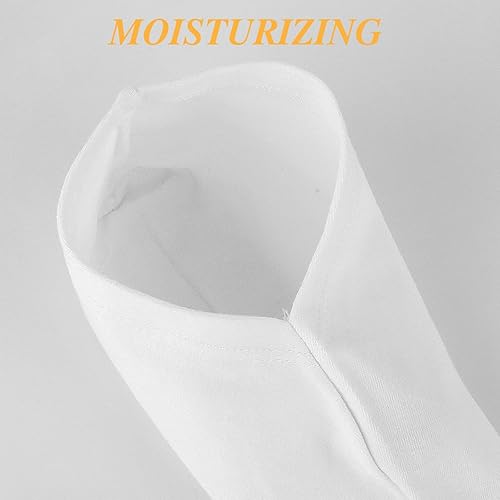 Miniatura 7 de 3 pares de calcetines hidratantes durante la noche, calcetines de loción para pies secos, calcetines de algodón que mejoran la humedad, calcetines