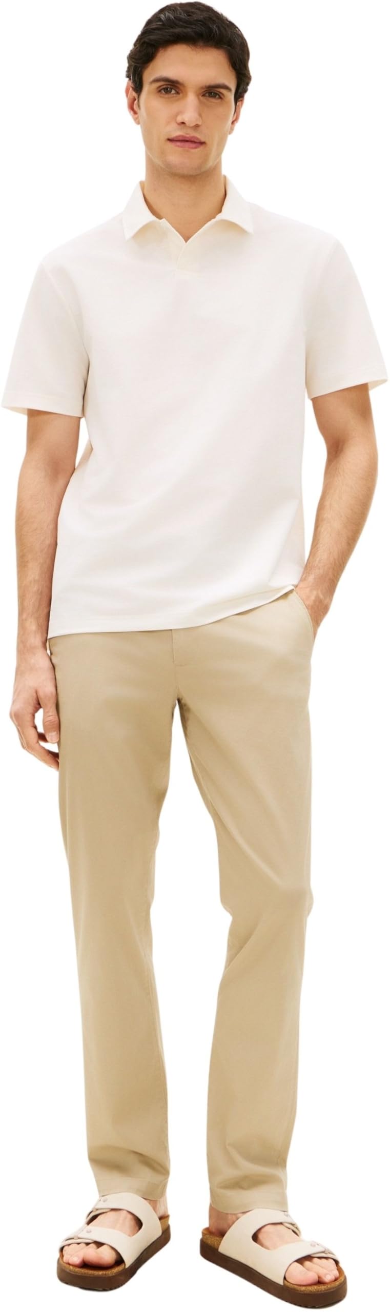 Tommy Hilfiger Herren Hose Chino Printed Structure Stretch