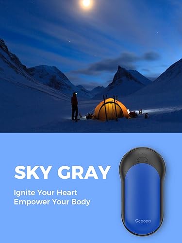 Miniatura 7 de OCOOPA - Calentadores de manos de carga rápida, 10000 mAh, calentador de manos con PD y QC 3.0 recargable calentador de manos diseño superdeportivo,