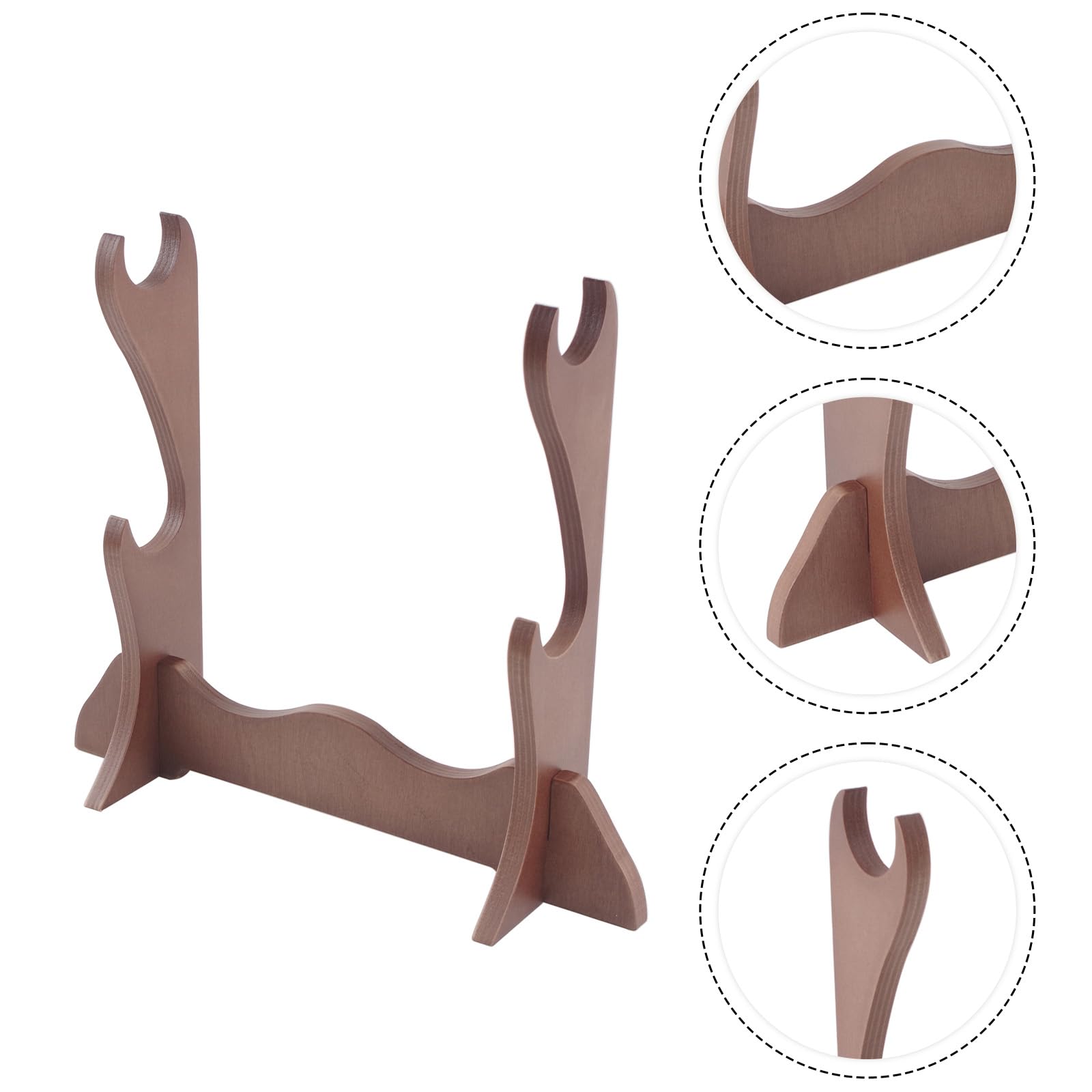 ROYHH Flute Stand Desktop Flute Stand Display Holder Support Double Layer Storage Lightweight Violin Bows Rack Organization Storage for Universal Flute