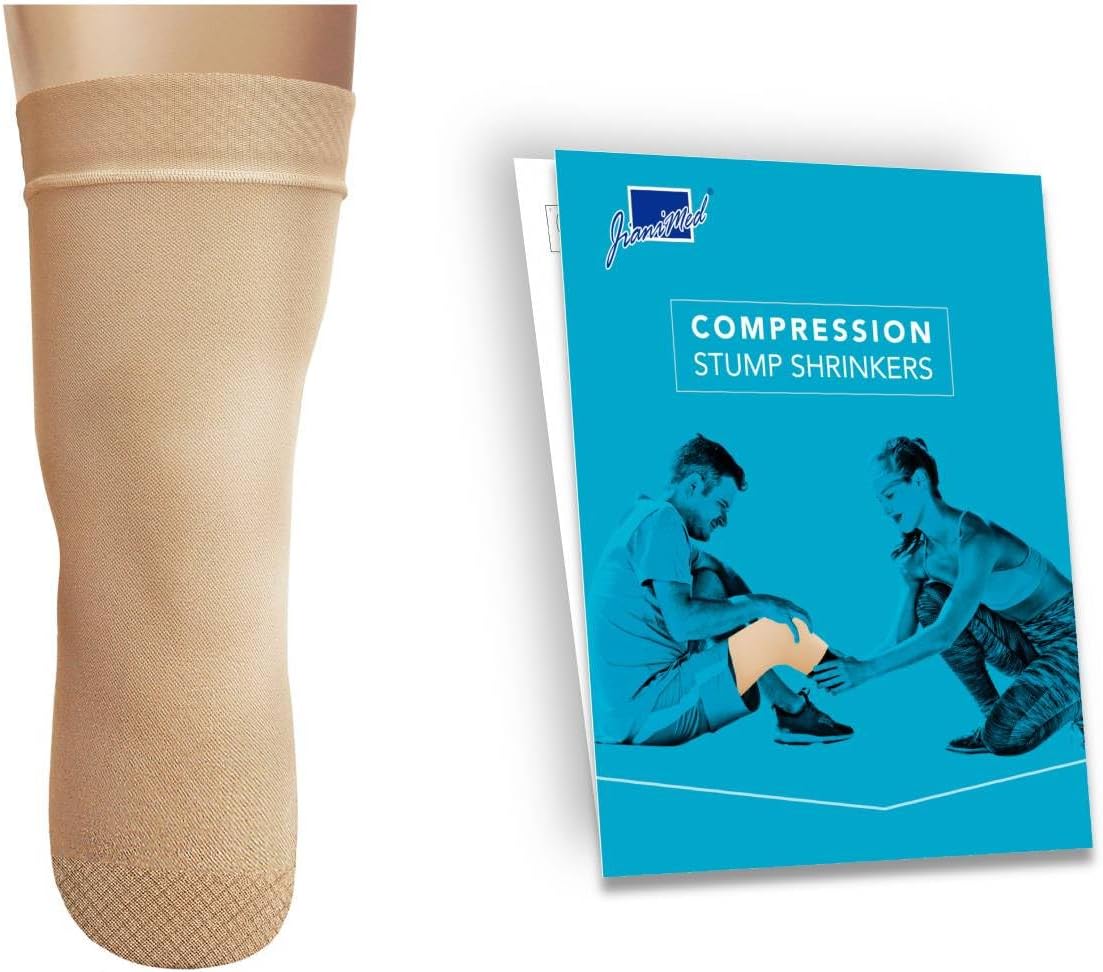 Prosthetic Stump Shrinkers–Below Knee, 55cm, Compression, Amputee Socks, 20-30, Daily use, Taiwan Excellence L