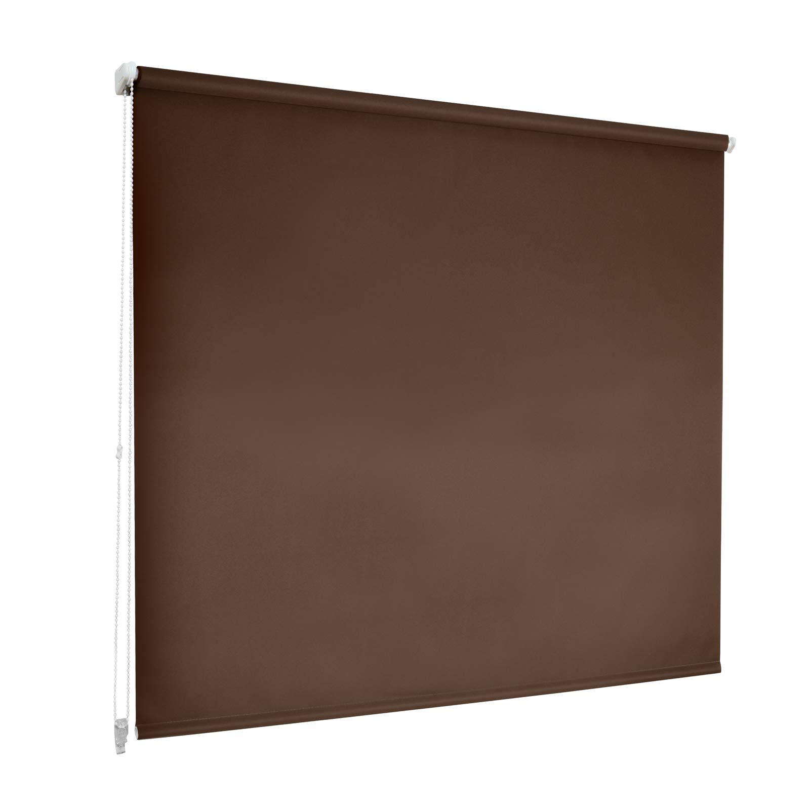 Casa Pura - Store Enrouleur Tamisant Sans Perçage 120x150cm - Rideau Thermique Occultant Pour Cuisine, Chambre, Salon - Rouge - 3