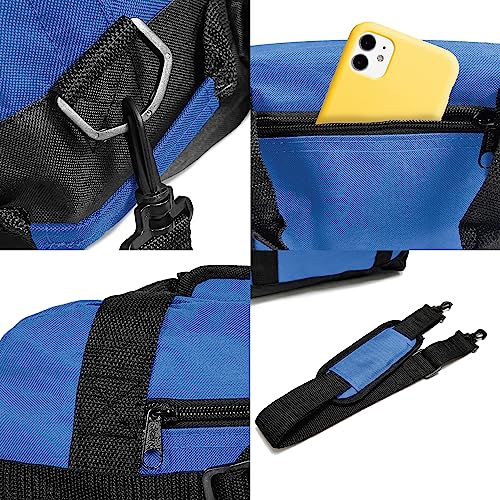 Image of DALIX 14 inch Small Duffle Bag Two Toned Gym Travel Bag