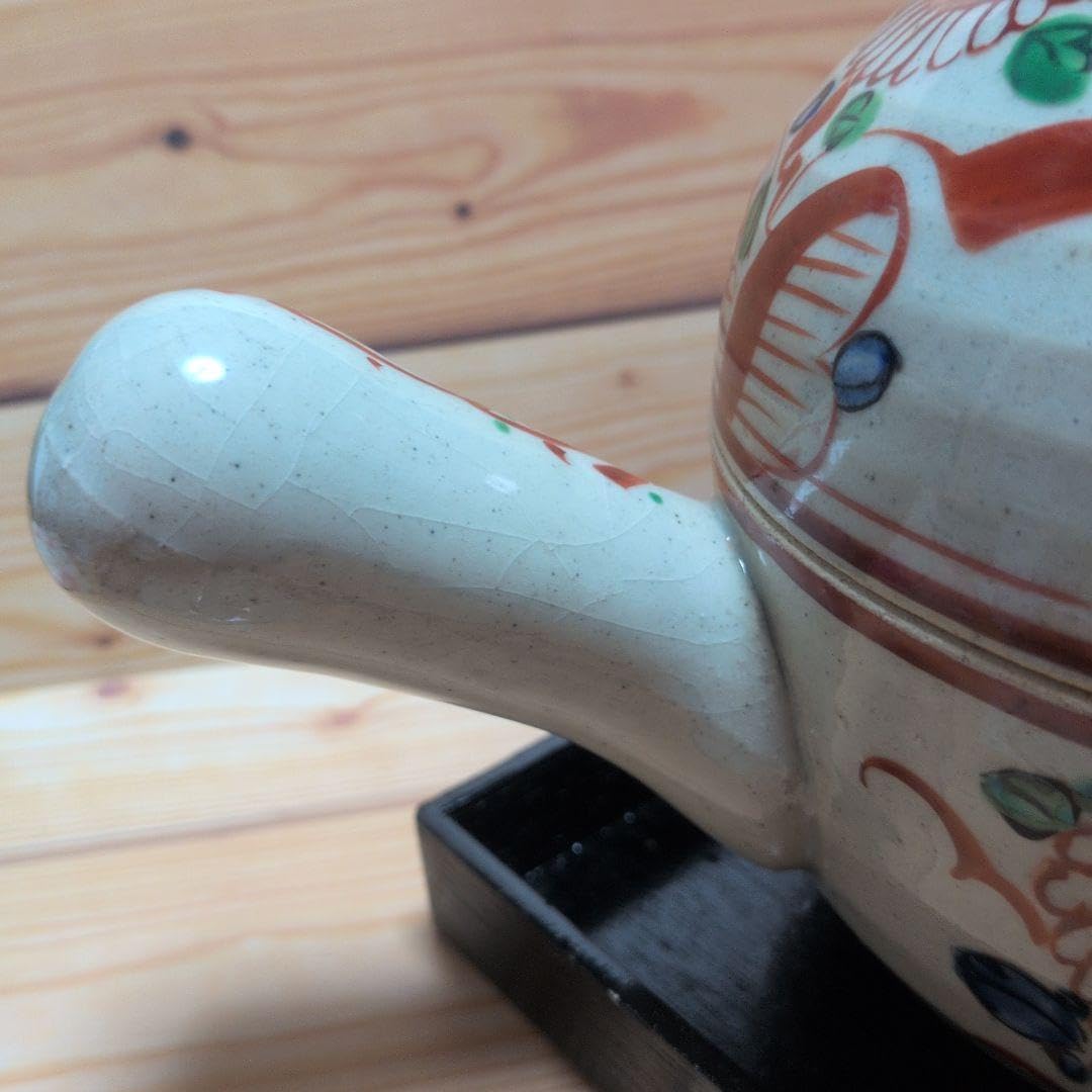 赤絵 片手土鍋 蒸し鍋