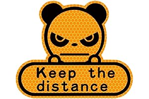 Reflective Diamond Mark Caution Safety Decals for Cars