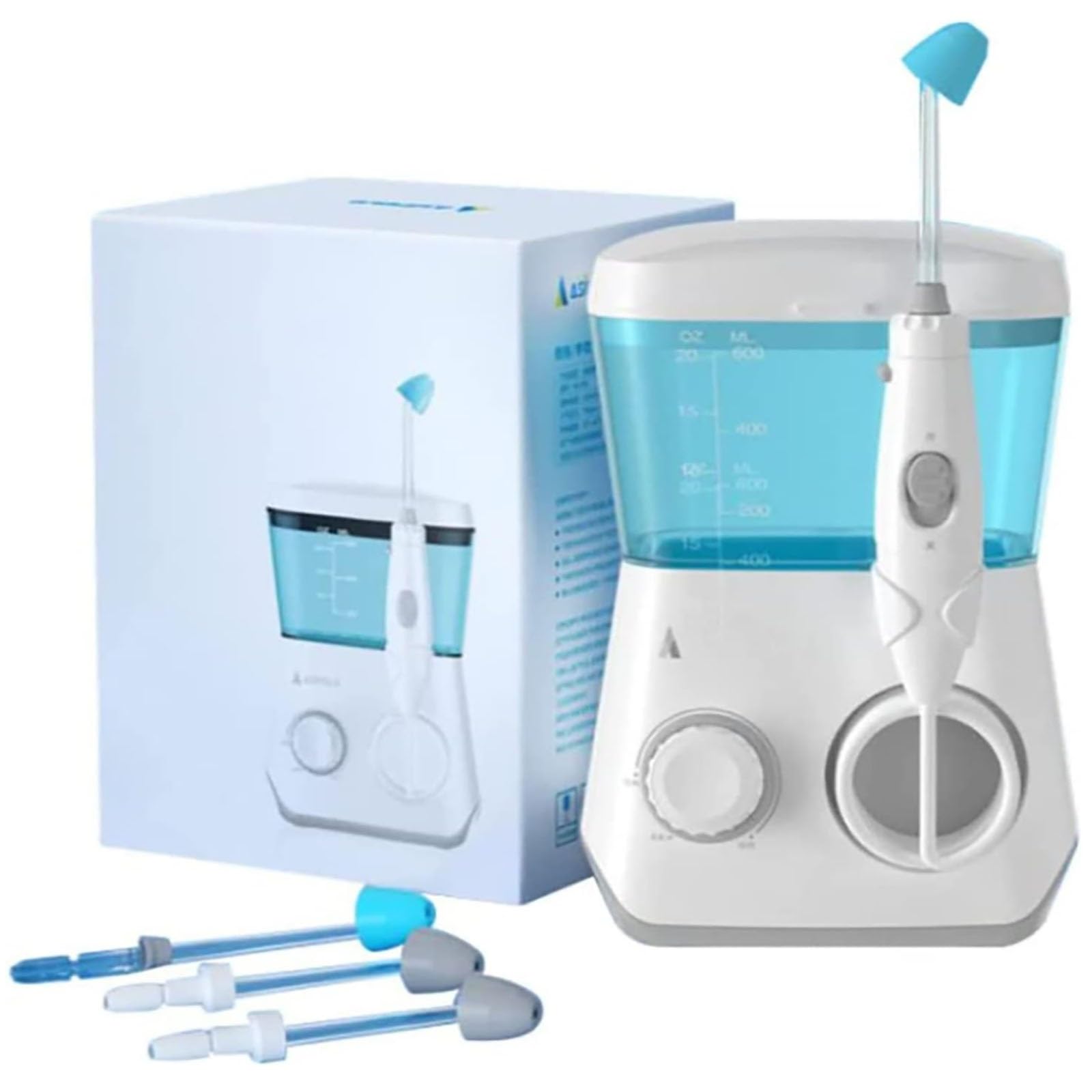 GUADRONasal wash, Pulsating Nasal Sinus Irrigation System Electric Neti Pot for Sinus Stuffy Nose & Allergy Relief Nasal Sinus Rinse...