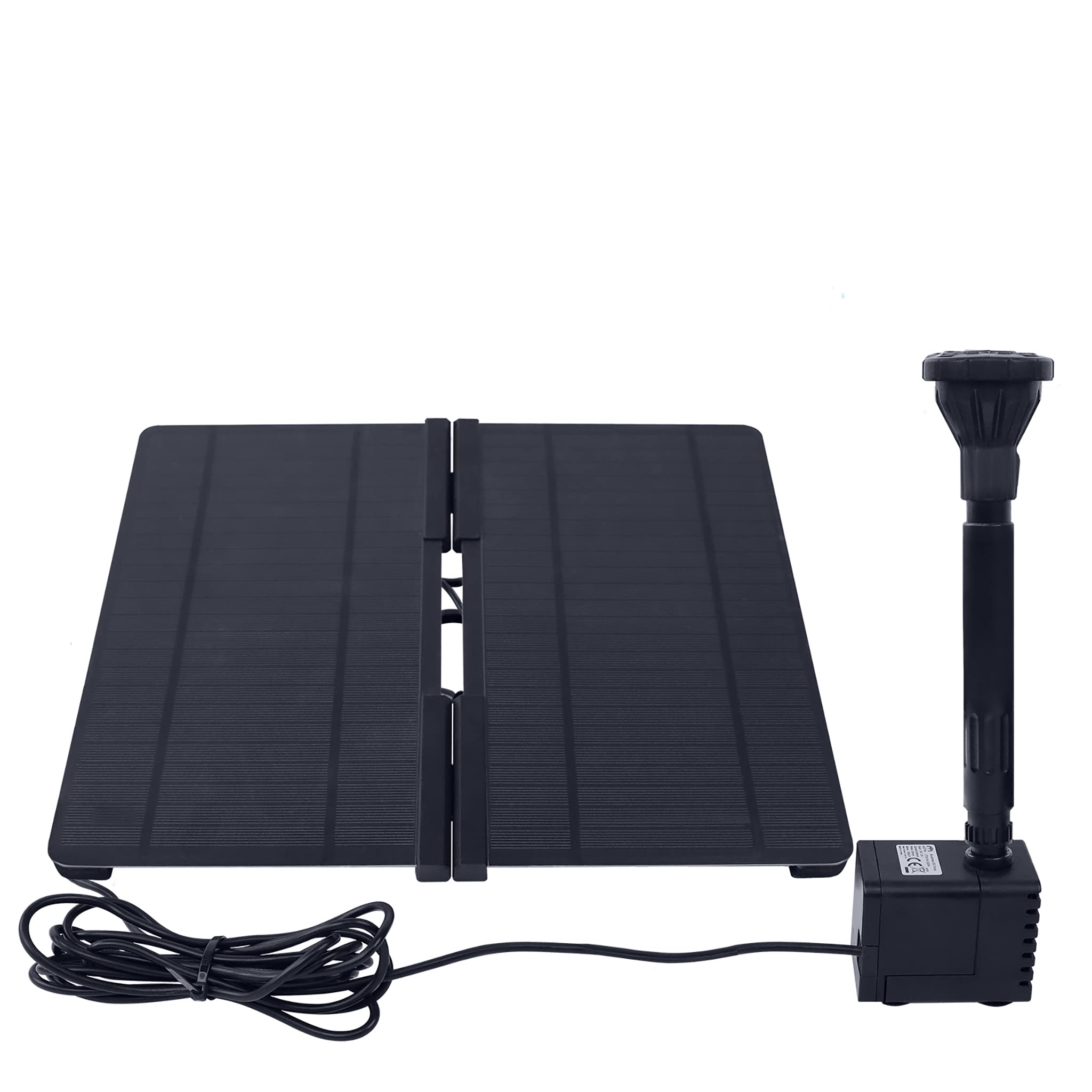 solarna pompa fontannowa 20 W, do ogrodu, stawu rybnego