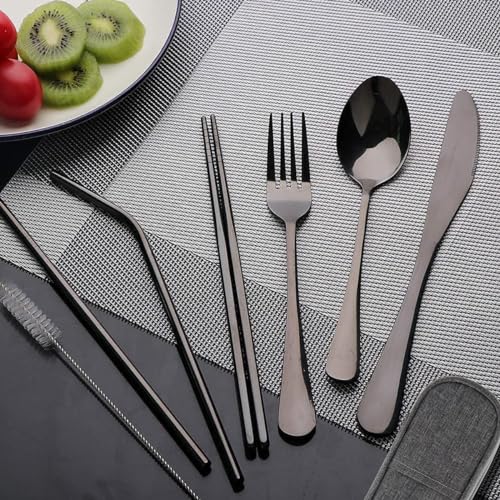 La mejor comparación de Cubiertos portatiles los más recomendados. 15 Imagen adicional