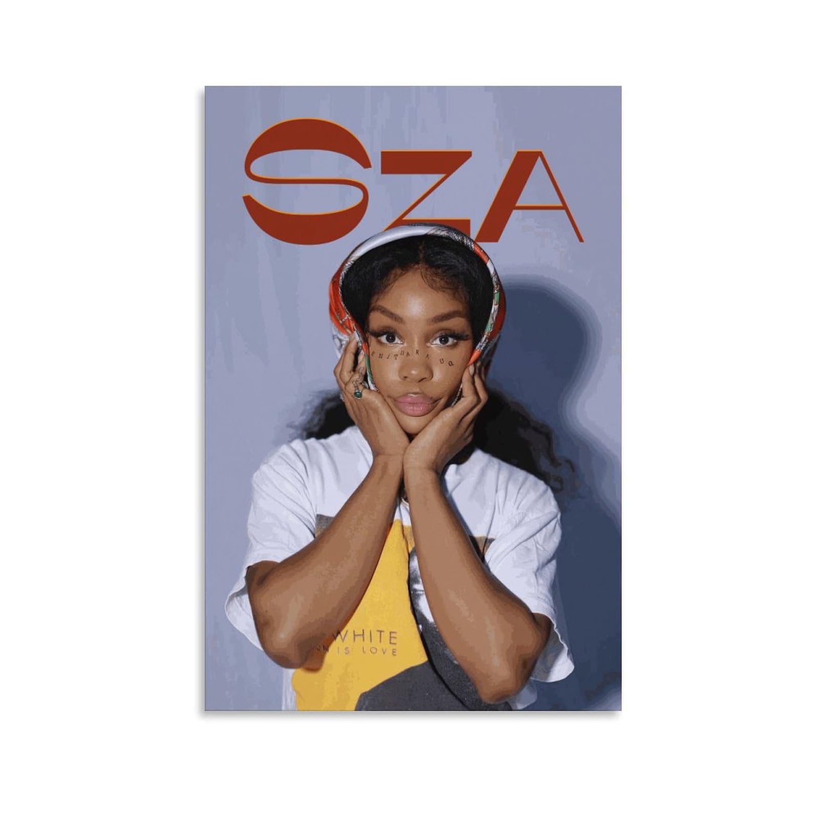 GORVIC SZA Posters Canvas Poster Room Aesthetic Decoration Wall Art Home Holiday Gift Unframe-style-4 12x18inch(30x45cm)