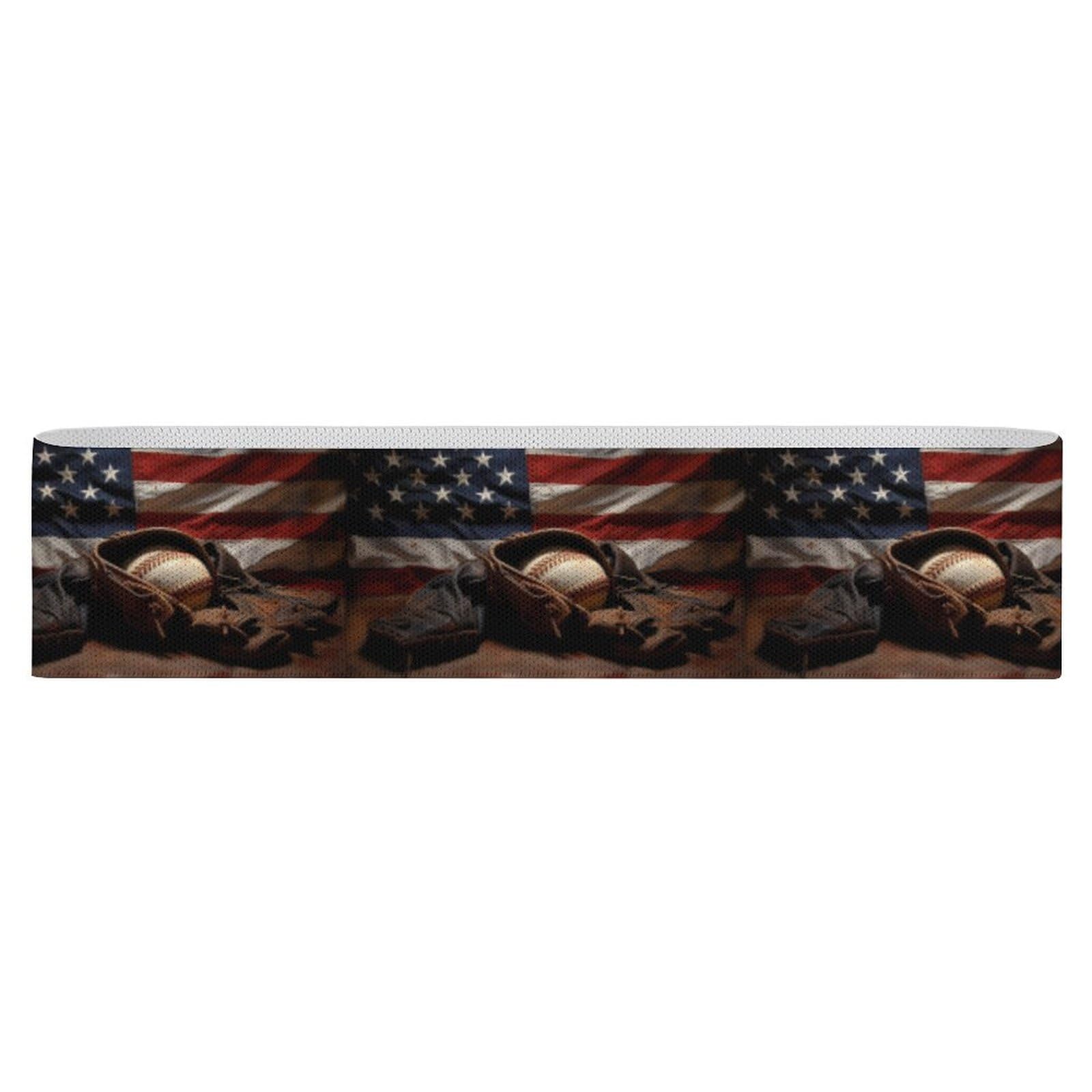 U.S. Baseball Flag Resistance Bands Yoga Straps for Stretching for Pilates Workout Bands for Home Gym
