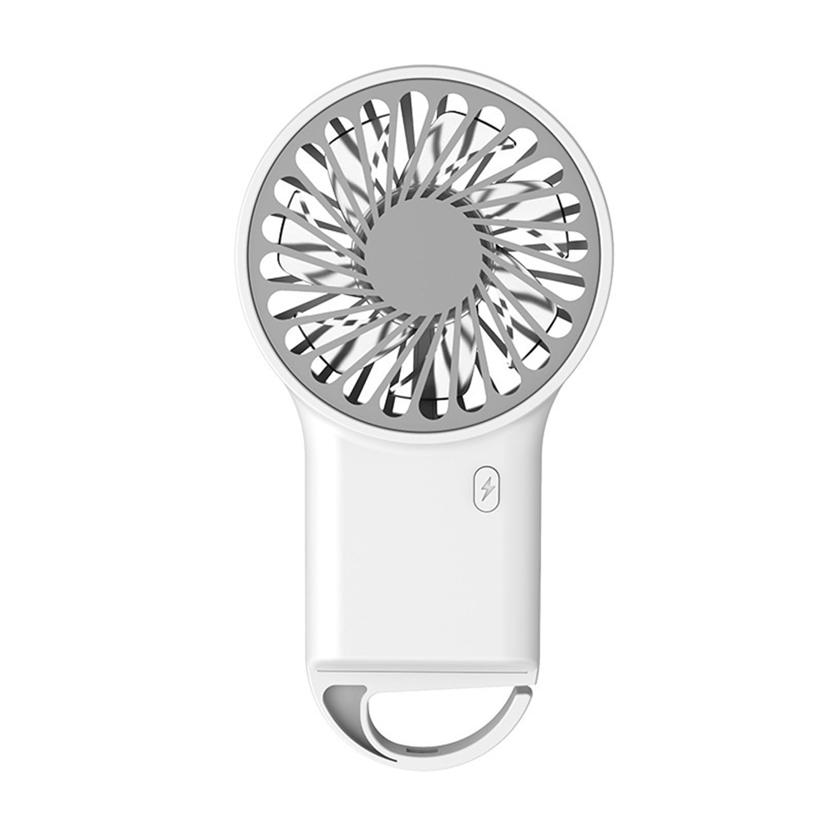UDPOIUYT Hand Held Fan, Mini Fan USB Foldable(White)