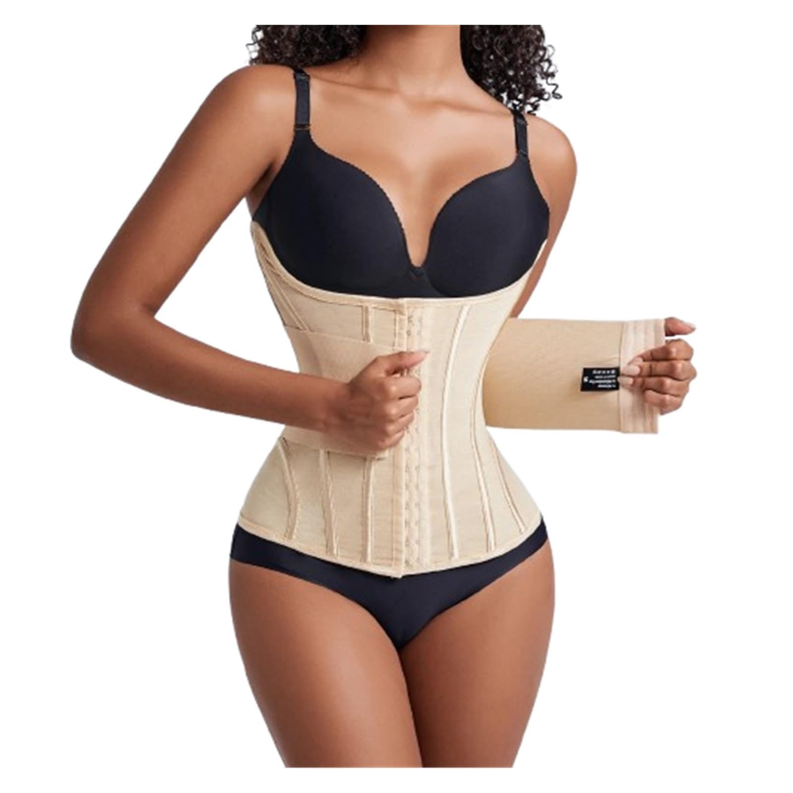 TTDGYYXW Shapewear per Donna Corsetto per Allenatore in Vita Cintura di Supporto Lombare Regolabile Cintura di Recupero Modellante Il Corpo Dopo Il Parto