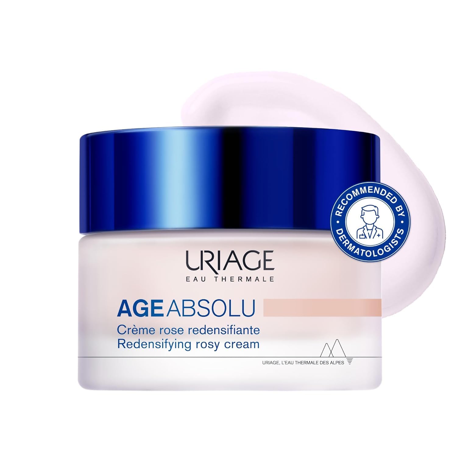 Uriage Age Absolu Crème Anti-Rides - Rétinol, Acide Hyaluronique, Vitamine C & E - Booster Procollagène x6 - Rides, Relâchement - Volume & Hydratation - Velouté Eclat - Brevet Anti-âge Exclusif 50ml