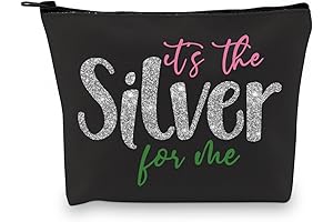 aka Silver Star Gifts - It's The Silver For Me Makeup Bag