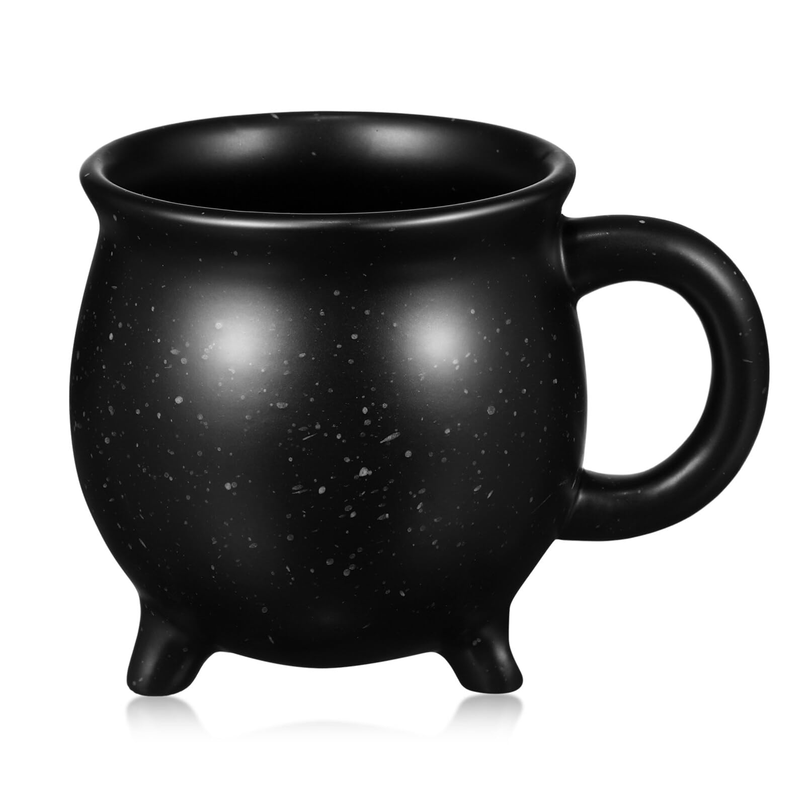 Luxshiny Tazze di Caffè Porcellana Tazza Halloween Calderone Tazze in Ceramica per Il Latte Nero Tazza Strega Halloween Adatto per Il Partito Banchetto Cosplay(450ml)