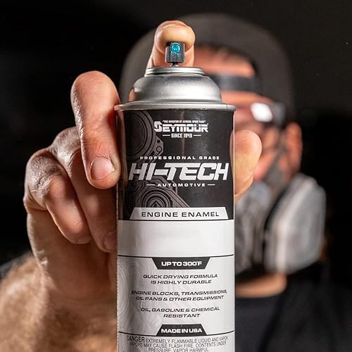 Miniatura 8 de Seymour Pintura en aerosol para motor de alta tecnología EN-60, verde alpino