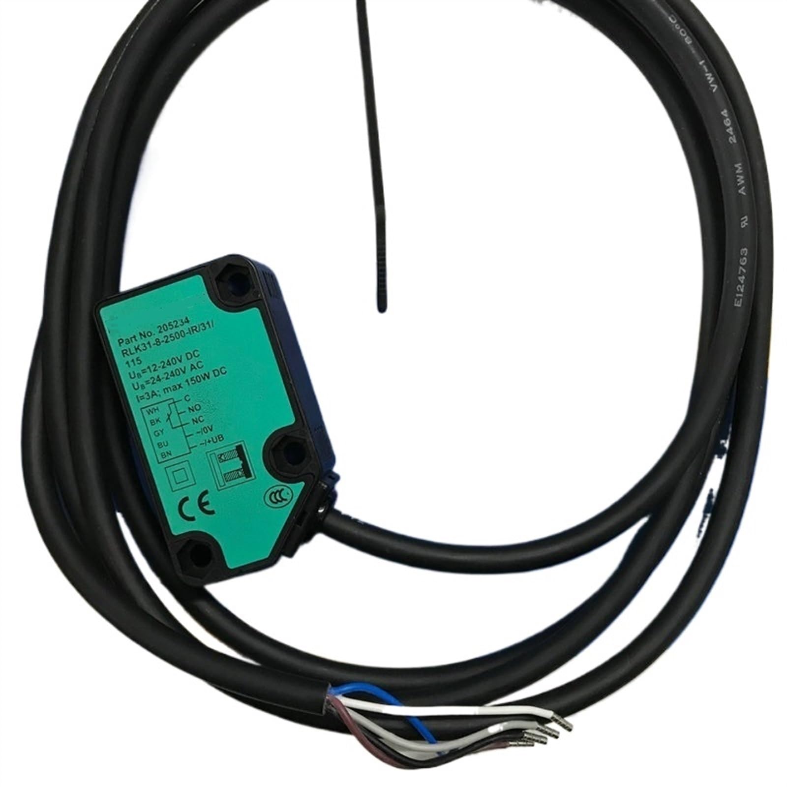 ZXTIIEUF 1pc RLK31-8-2500-IR/31/115 205234 P+F Photoelectric Switch Sensor
