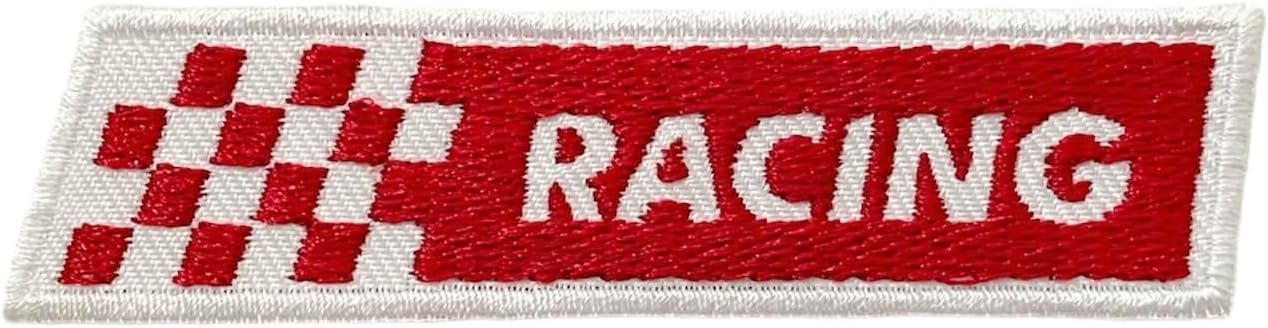 NH Racing Iron On Patches - Embroidery Applique Patches for Decoration