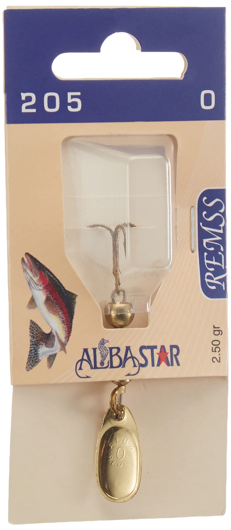 Alba Star 205 Rems Olta Kaşığı, Sarı Mavi, 0