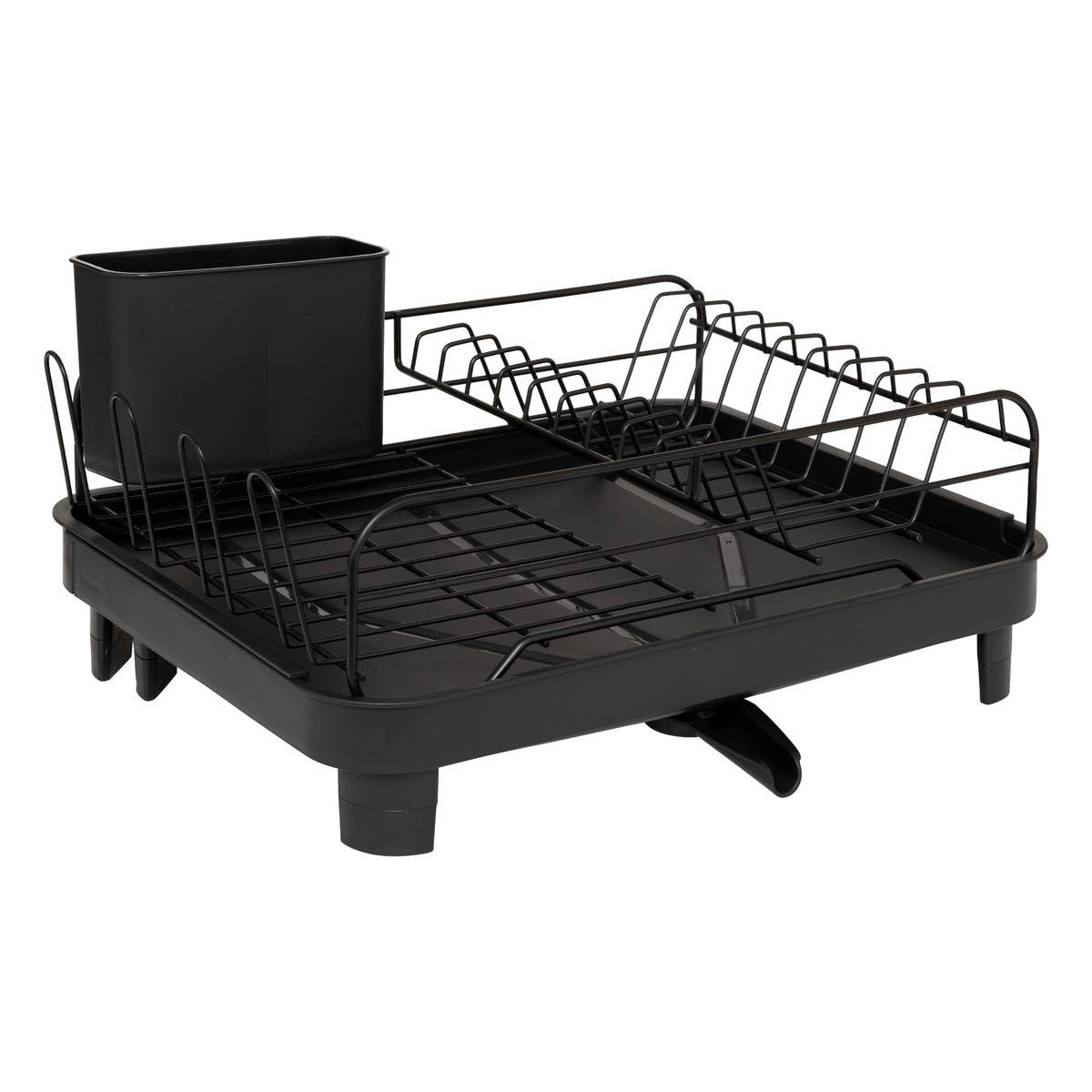5five - égouttoir boîtes relief 2 - black edition extensible