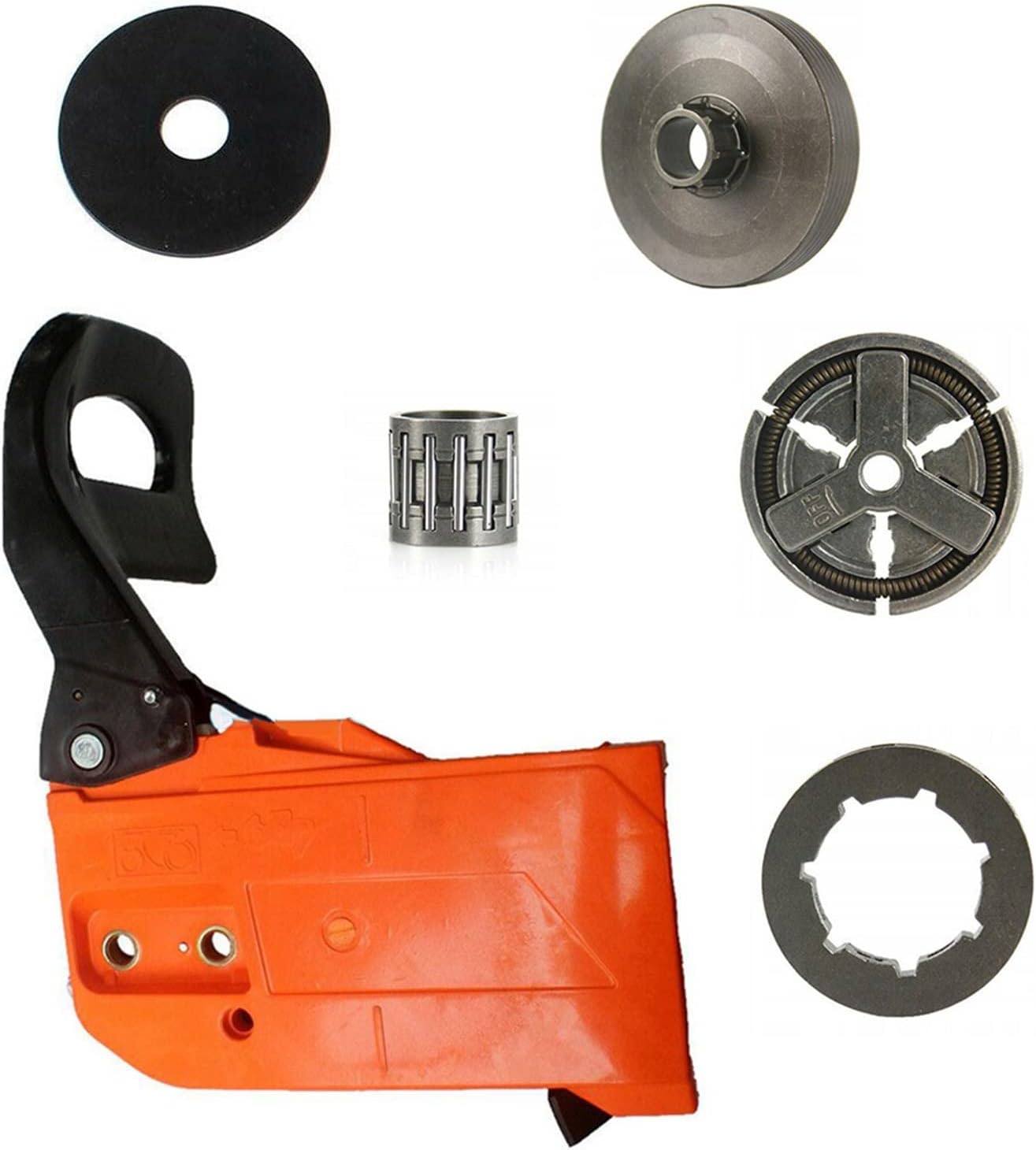 Carburetor Parts Kit Chainsaw Chain Brake Kit Compatible with Fuxtec CS