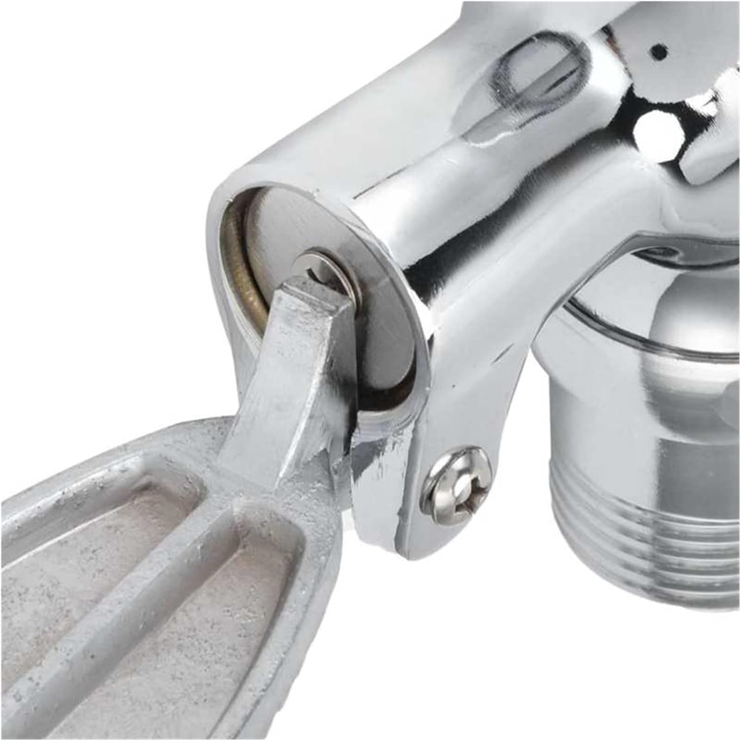 YANGQI yaoqijie Foot Pressing Type Flush Valve Stainless Steel Urinal Flush Valve Toilet Flushing Valve Bathroom Toilet Accessory Lasting